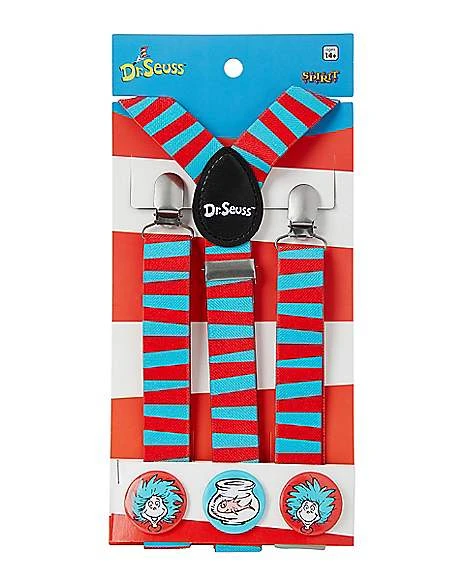 Thing 1 And Thing 2 Suspenders - Dr. Seuss 5 Thing 1 And Thing 2 Suspenders - Dr. Seuss - Image 5