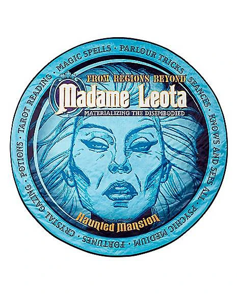 Madame Leota The Haunted Mansion Fleece Blanket - Disney 1 Madame Leota The Haunted Mansion Fleece Blanket - Disney