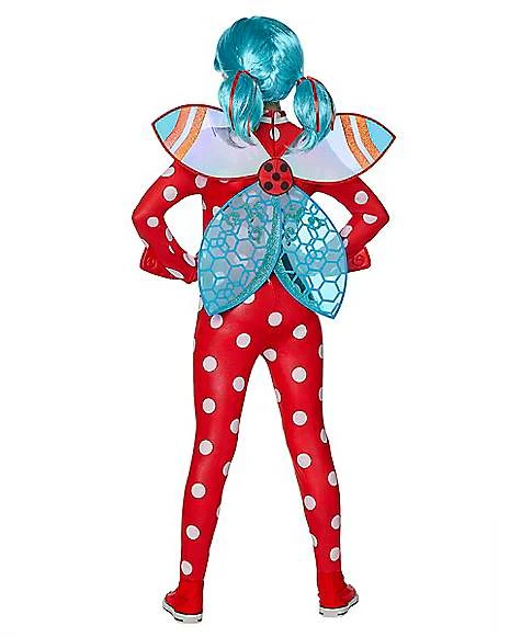 Kids Cosmo Bug Costume - Miraculous Ladybug 2 Kids Cosmo Bug Costume - Miraculous Ladybug - Image 2
