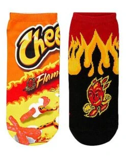 Cheetos No Show Socks - 2 Pair
