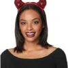 Light-Up Devil Headband