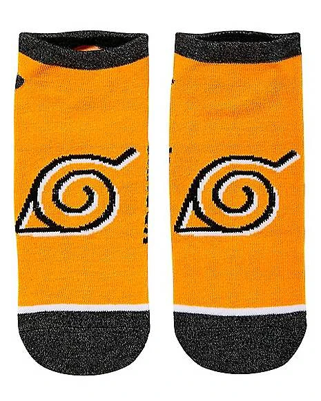 Naruto Shippuden Ankle Socks - 5 Pair 5 Naruto Shippuden Ankle Socks - 5 Pair - Image 5
