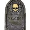 21 Inch D. Campos Tombstone - Decorations