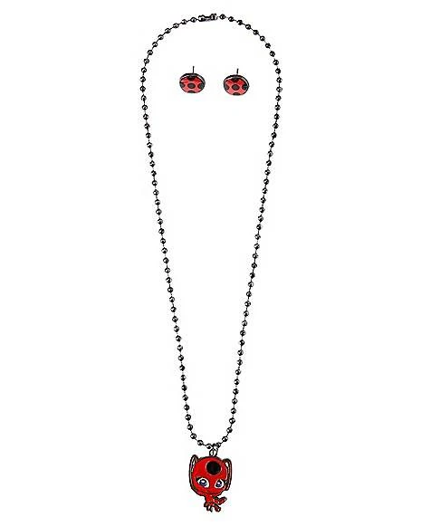Miraculous Ladybug Jewelry Set 1 Miraculous Ladybug Jewelry Set