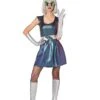 Adult Galactic Girl Alien Dress Costume