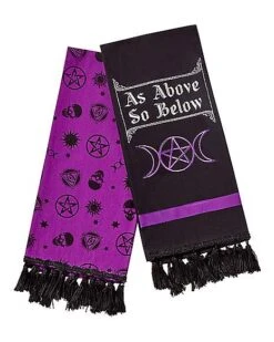 Multi-Pack As Above So Below Dish Towels - 2 Pack