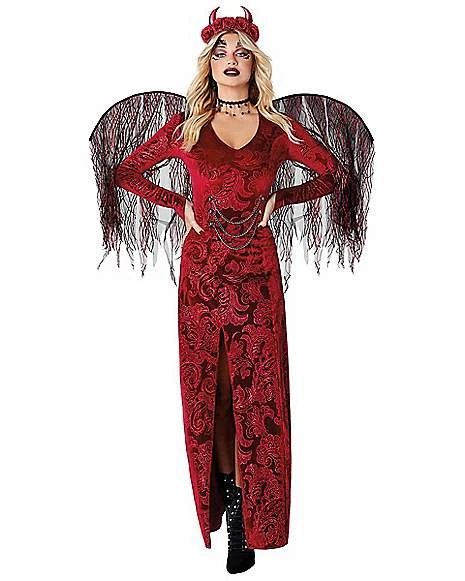 Adult Gothic Devil Costume 1 Adult Gothic Devil Costume