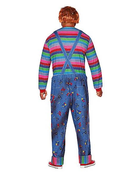 Adult Chucky Costume Deluxe 2 Adult Chucky Costume Deluxe - Image 2