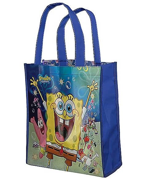 SpongeBob Character Tote Bag - SpongeBob SquarePants 3 SpongeBob Character Tote Bag - SpongeBob SquarePants - Image 3