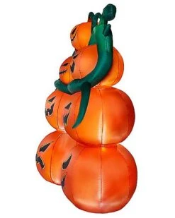 9 Ft Light-Up Jack-O'-Lantern Archway Inflatable Decoration -Online Halloween Costumes 01547413 e