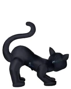 4 Ft Light-Up Scary Cat Inflatable - Decorations -Online Halloween Costumes 01547488 d