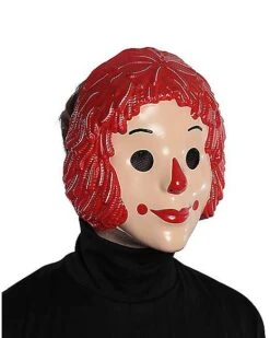 Vintage Rag Doll Half Mask 5 Vintage Rag Doll Half Mask -Online Halloween Costumes 01548734 c