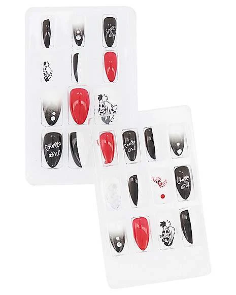 Classic Cruella Press On Nails - Disney Cruella 1 Classic Cruella Press On Nails - Disney Cruella