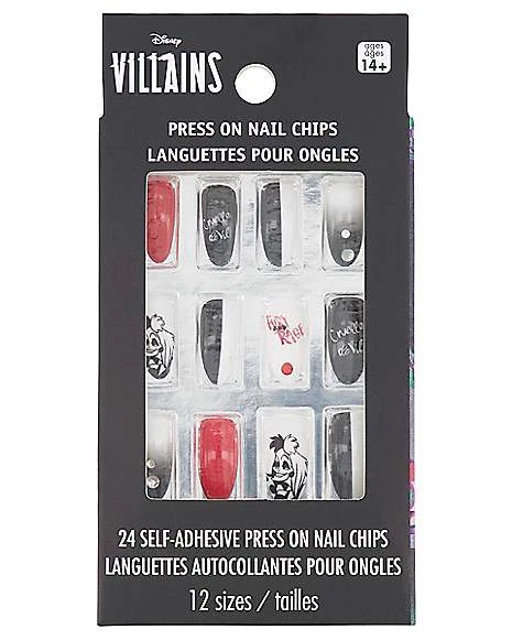 Classic Cruella Press On Nails - Disney Cruella 2 Classic Cruella Press On Nails - Disney Cruella - Image 2