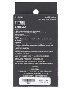 Classic Cruella Press On Nails - Disney Cruella 5 Classic Cruella Press On Nails - Disney Cruella -Online Halloween Costumes 01549104 c