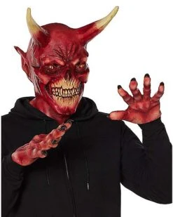 Devil Mask With Hands -Online Halloween Costumes 01550474 c