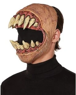 Flesh Creature Half Mask -Online Halloween Costumes 01550490 c
