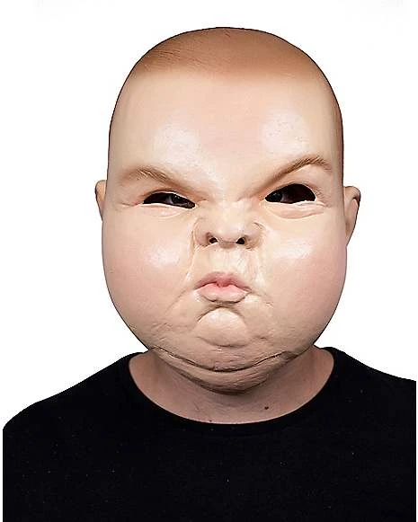 Grump Baby Full Mask 1 Grump Baby Full Mask