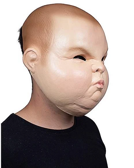 Grump Baby Full Mask 2 Grump Baby Full Mask - Image 2