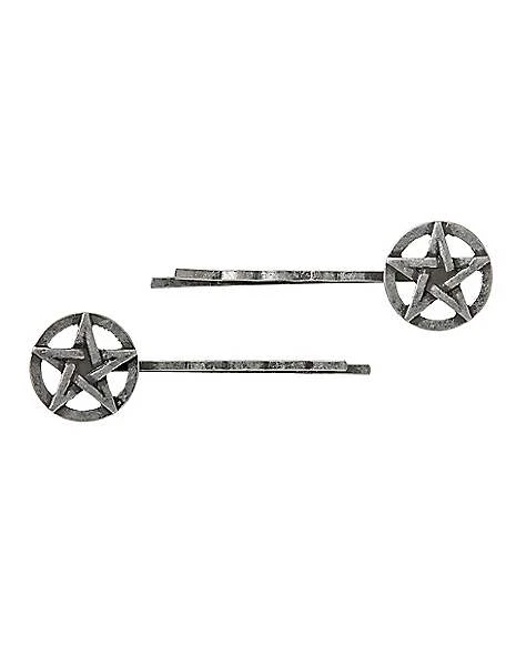 Pentagram Hair Clips 2 Pentagram Hair Clips - Image 2
