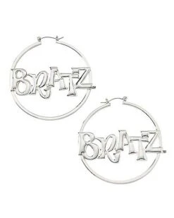 Bratz Logo Hoop Earrings