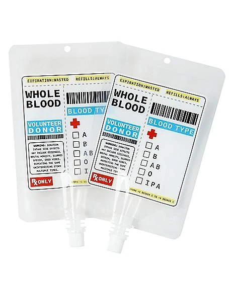 Nurse Blood Bag Flask 1 Nurse Blood Bag Flask