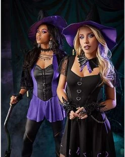 Adult Black Magic Witch Costume -Online Halloween Costumes 01560739 c