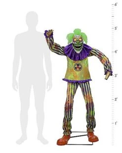 6 Ft Nozzles The Clown Animatronic 17 6 Ft Nozzles The Clown Animatronic -Online Halloween Costumes 01563527 i