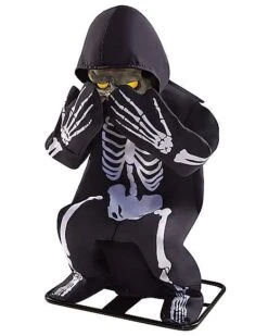 3 Ft Lil Skelly Bones Animatronic -Online Halloween Costumes 01563584 c