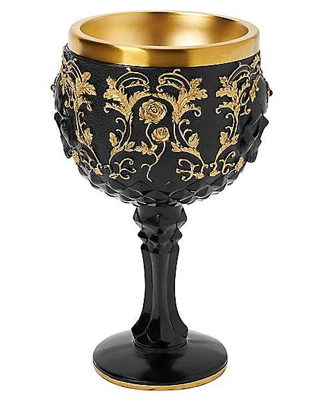 Gothic Noir Skull Goblet 3 Gothic Noir Skull Goblet - Image 3