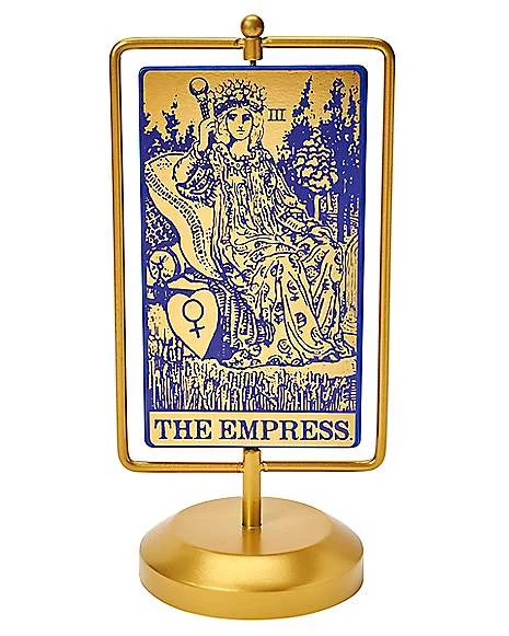 Spinning Tarot Card Tabletop Sign 1 Spinning Tarot Card Tabletop Sign