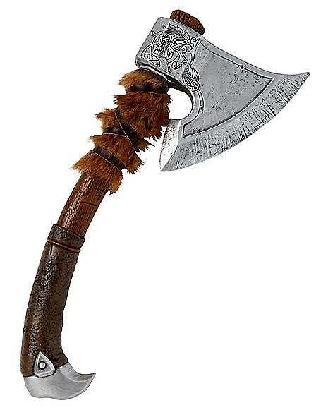 Faux Fur Viking Axe 1 Faux Fur Viking Axe