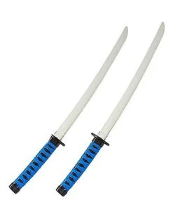 Kids Blue Ninja Swords With Harness 7 Kids Blue Ninja Swords With Harness -Online Halloween Costumes 01567940 c