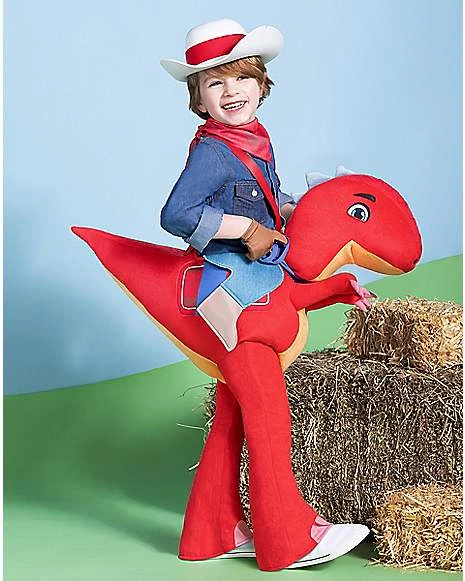 Toddler Blitz Ride-Along Costume - Dino Ranch 1 Toddler Blitz Ride-Along Costume - Dino Ranch