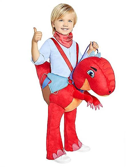 Toddler Blitz Ride-Along Costume - Dino Ranch 2 Toddler Blitz Ride-Along Costume - Dino Ranch - Image 2