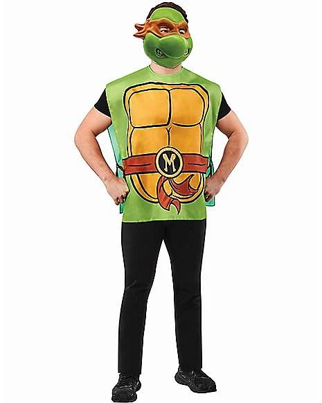 Adult Michelangelo Teenage Mutant Ninja Turtles Costume Kit - Ben Coop 3 Adult Michelangelo Teenage Mutant Ninja Turtles Costume Kit - Ben Coop - Image 3