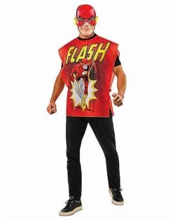 Adult The Flash Costume Kit - Ben Cooper -Online Halloween Costumes 01570084 c