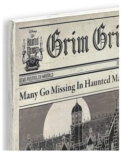Newspaper Sign - Haunted Mansion -Online Halloween Costumes 01571215 d
