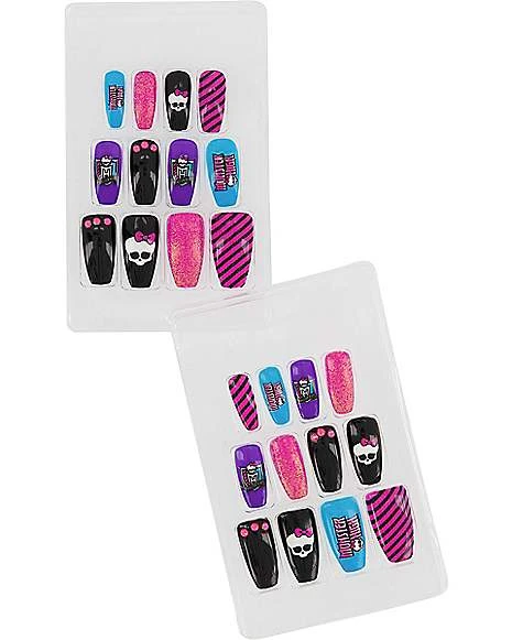 Monster High Press On Nails 1 Monster High Press On Nails