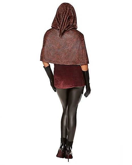 Adult Hooded Plague Doctor Costume 2 Adult Hooded Plague Doctor Costume - Image 2