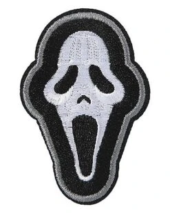 Ghost Face Patch And Pin Set -Online Halloween Costumes 01577527 c