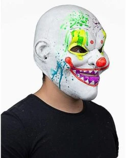 Black Light Neon Clown Full Mask 9 Black Light Neon Clown Full Mask -Online Halloween Costumes 01577659 e
