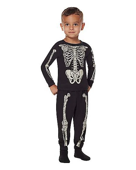 Toddler Skeleton Pajama Set 1 Toddler Skeleton Pajama Set