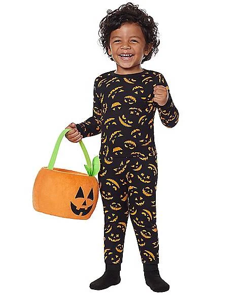 Toddler Jack-O'-Lantern Pajama Set 3 Toddler Jack-O'-Lantern Pajama Set - Image 3