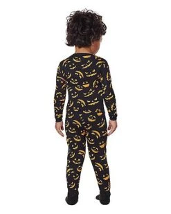 Toddler Jack-O'-Lantern Pajama Set 7 Toddler Jack-O'-Lantern Pajama Set -Online Halloween Costumes 01578616 b