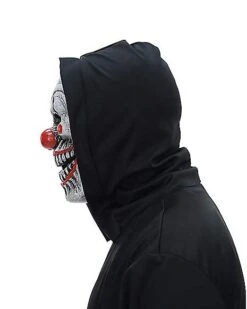 Die Laughing Clown Half Mask 6 Die Laughing Clown Half Mask -Online Halloween Costumes 01579424 c