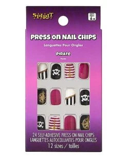 Kids Pirate Press On Nails -Online Halloween Costumes 01580638 c