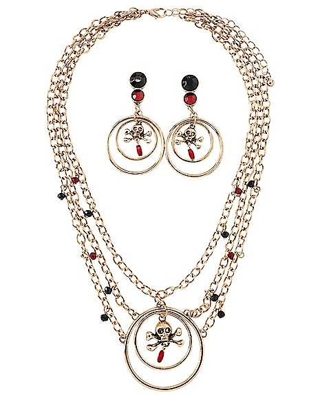 Kids Pirate Jewelry Set 1 Kids Pirate Jewelry Set