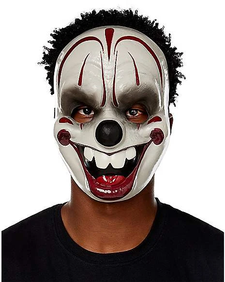 Vintage Scary Clown Half Mask 1 Vintage Scary Clown Half Mask