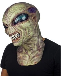 Green Alien Full Mask 6 Green Alien Full Mask -Online Halloween Costumes 01582659 c